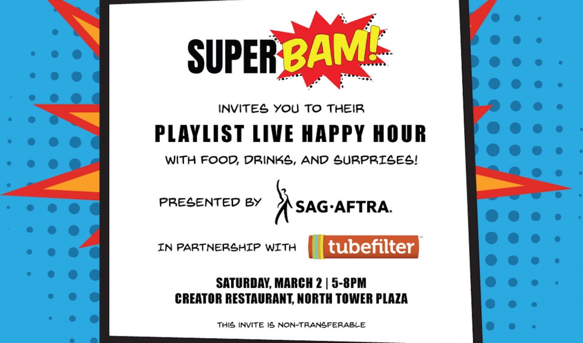 Join Tubefilter at Playlist Live Orlando 2019 for Our VIP Happy Hour