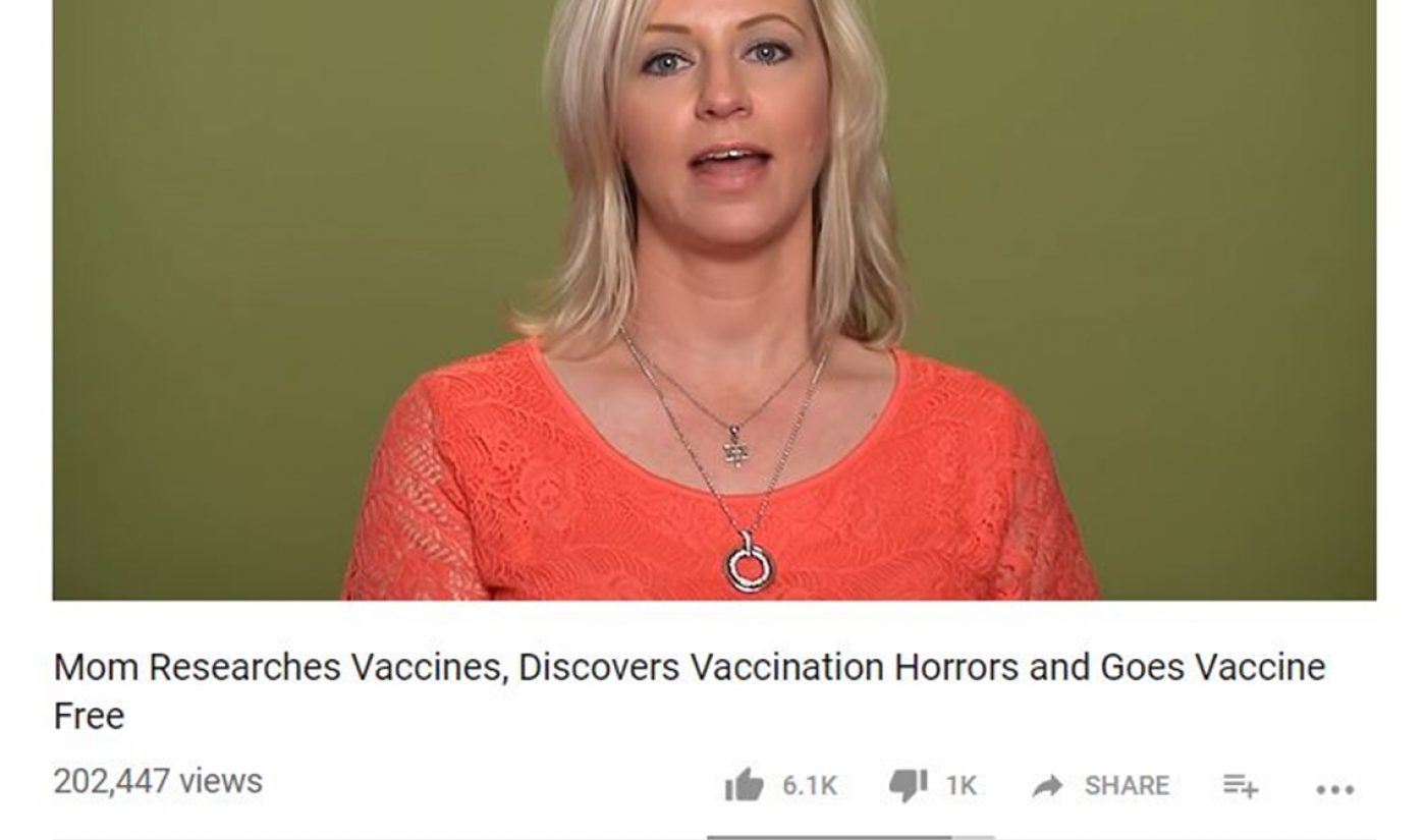 Anti-Vaccination Videos May Be YouTube’s Latest Front In Battle Against Conspiracies