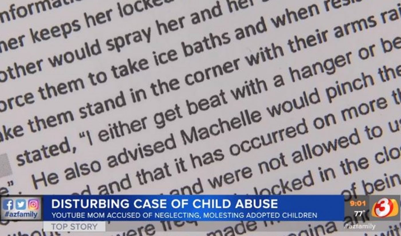 Arizona Woman Who Ran Popular Kids’ YouTube Channel Arrested On 7 Counts Of Child Abuse