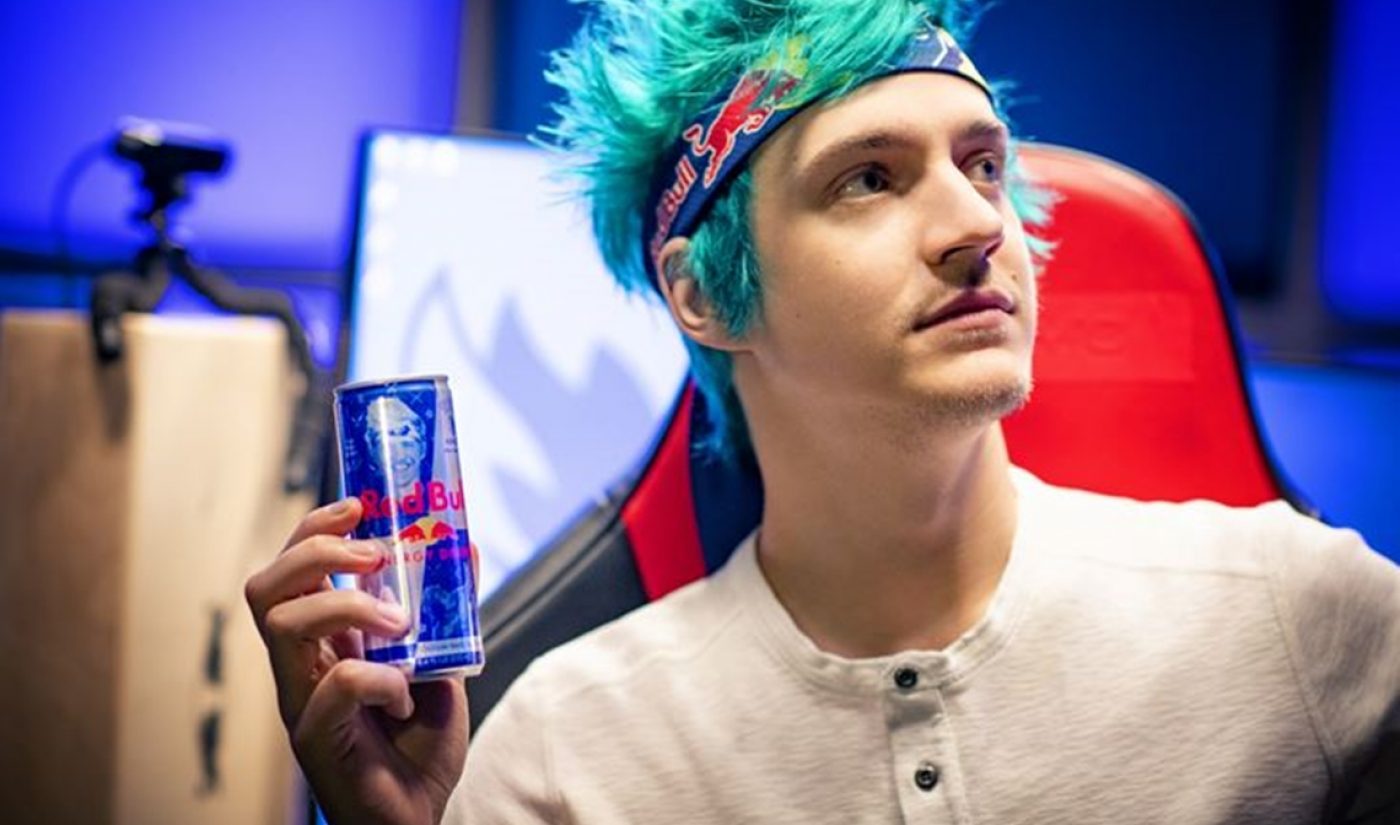 Ninja Is Getting His Face On A Red Bull Can