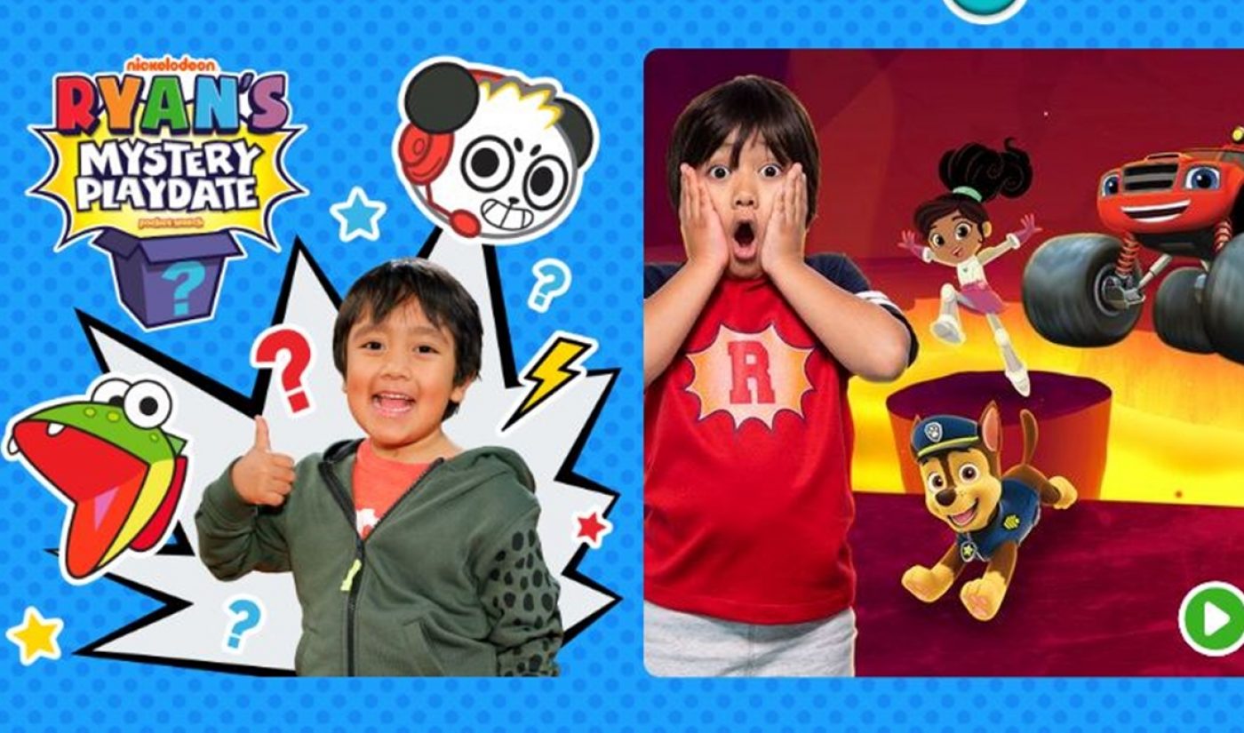 Ryan ToysReview’s Nickelodeon Series To Premiere On April 19