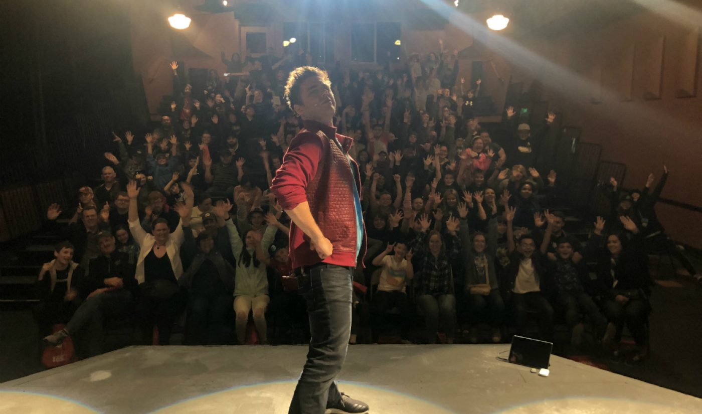 Creators Going Pro: Alex Clark Used To Do Stand-Up Comedy On Street Corners. Now, He Performs For Thousands — And Owns A YouTube Animation Studio.