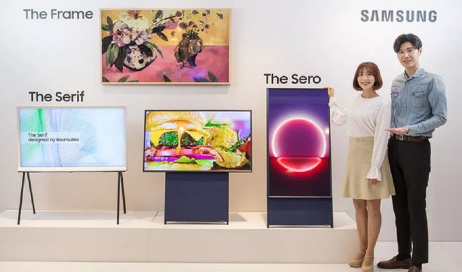 Samsung Made A Vertical TV To Display Instagram Stories, TikToks, And Snapchats