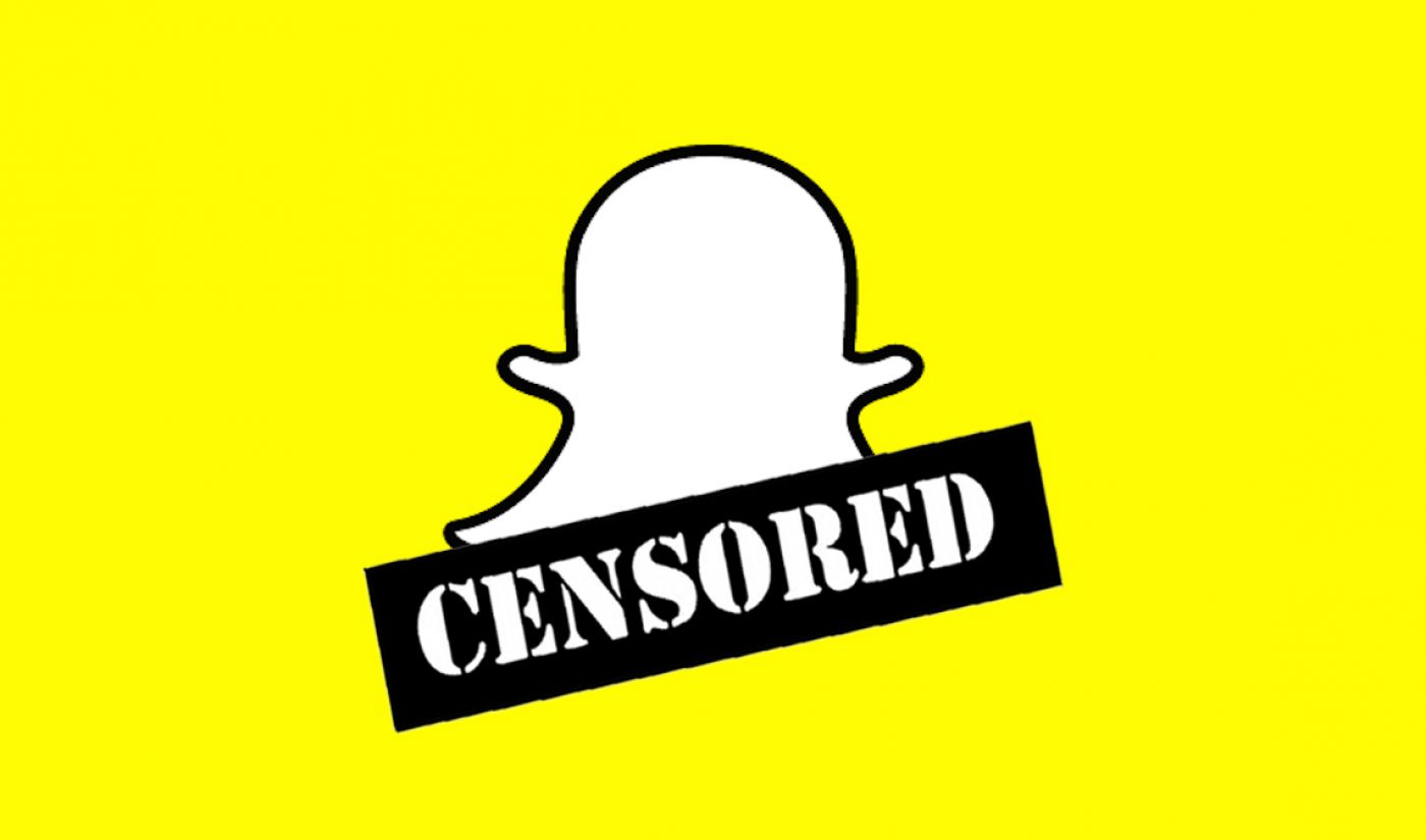 Snapchat Bans Adult Entertainment Company’s X-Rated Lenses