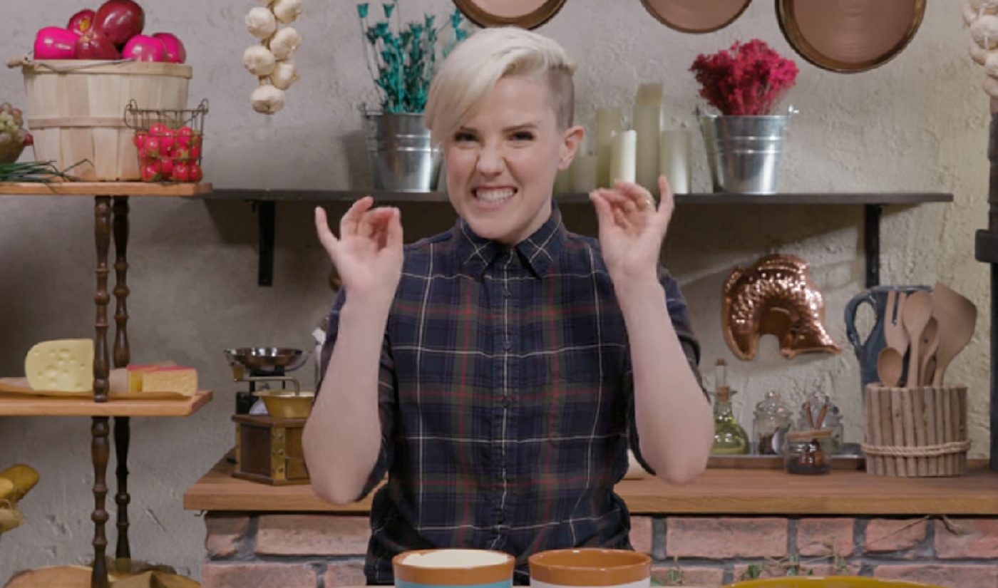 Hannah Hart To Star (And Make 700-Year-Old Lasagna) In BuzzFeed’s ‘Edible History’