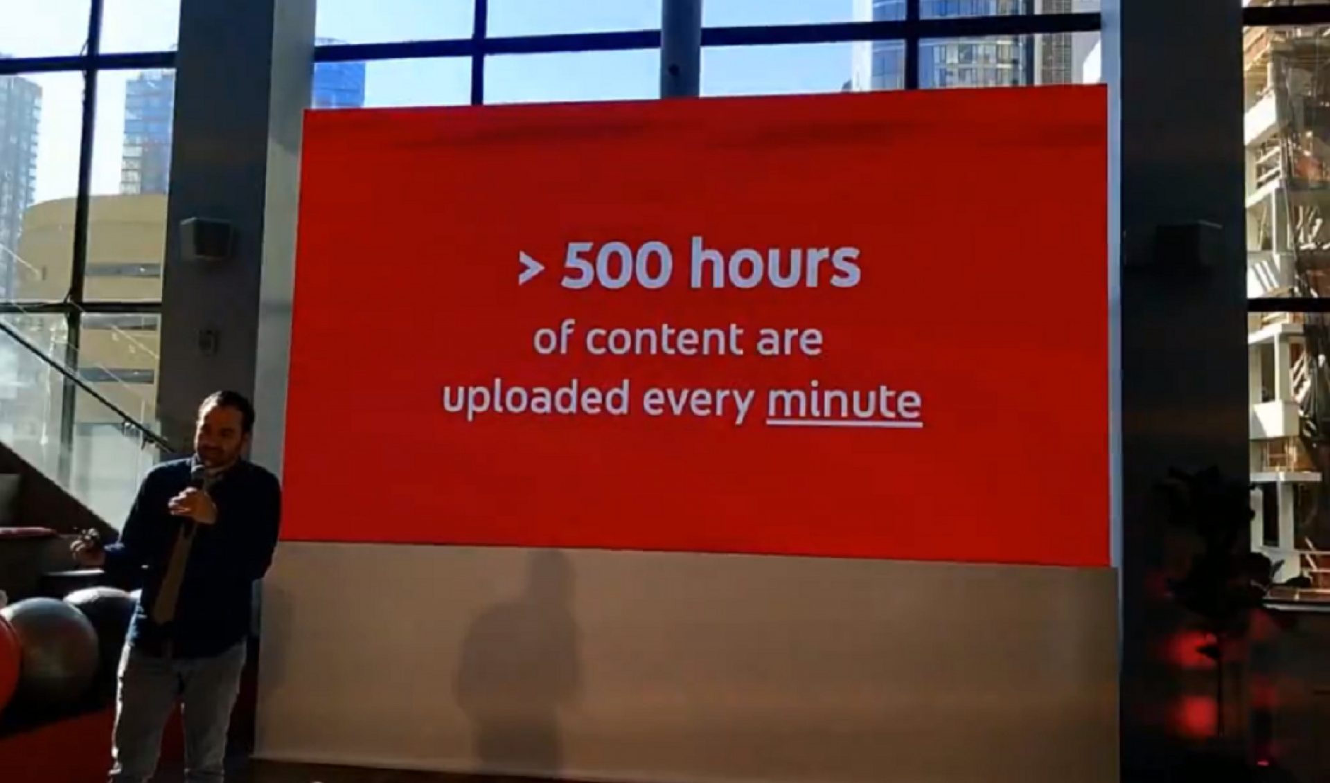 More Than 500 Hours Of Content Are Now Being Uploaded To YouTube Every Minute