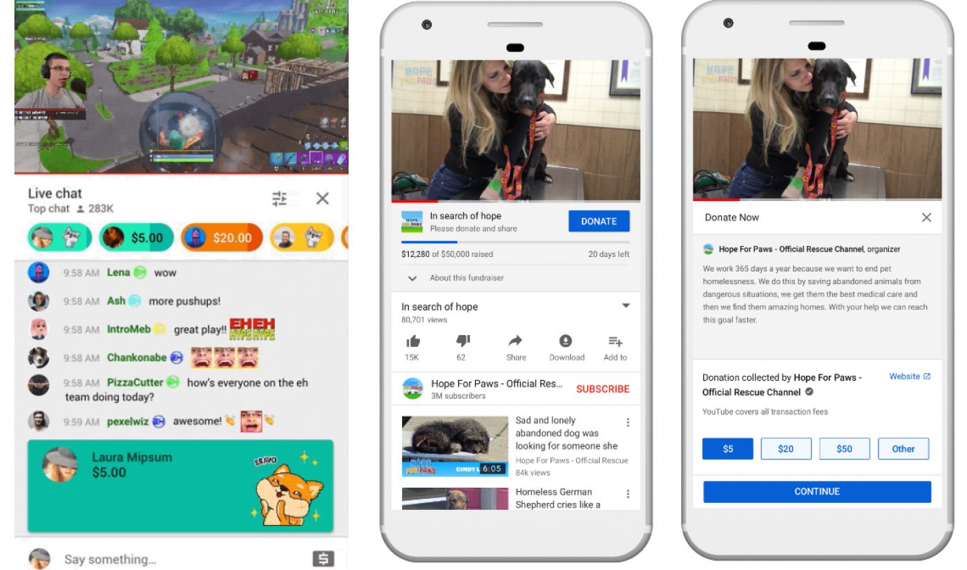 At VidCon, YouTube Announces Addition Of Channel Membership Levels, ‘Super Stickers,’ More Merch Shelf Vendors