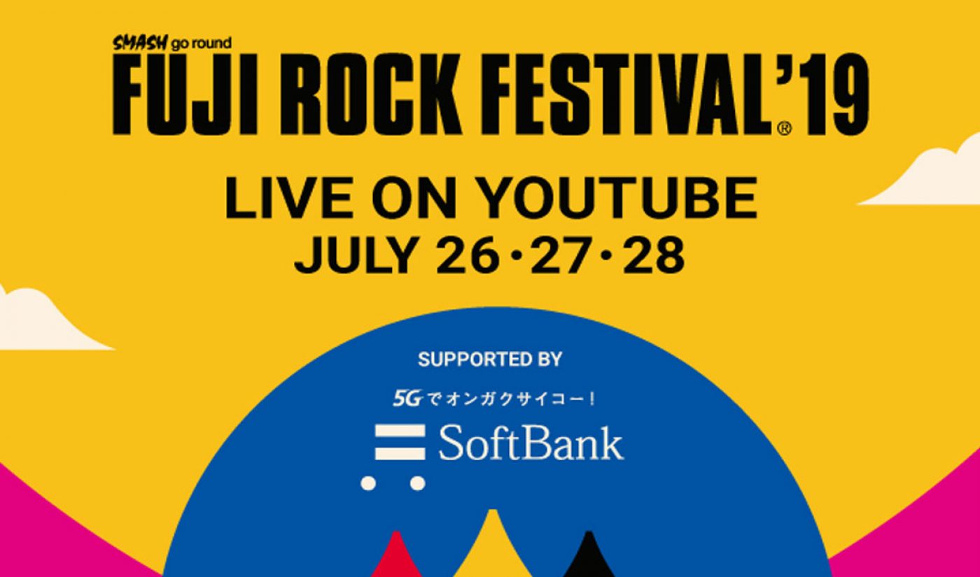 YouTube Will Exclusively Livestream Fuji Rock, Japan’s Largest Outdoor Music Festival