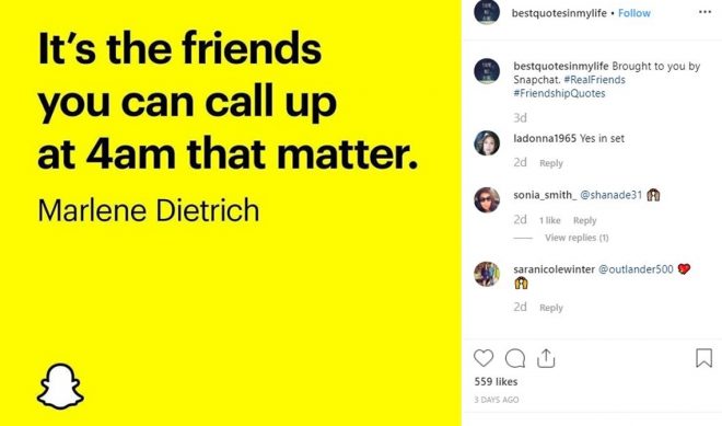 Snapchat Takes Implicit Dig At Instagram In New Ad Campaign — On Instagram