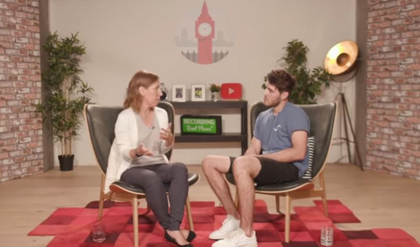 YouTube CEO Susan Wojcicki Discusses New Creator-On-Creator Harassment Policy In Sitdown With Alfie Deyes