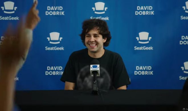 SeatGeek Taps David Dobrik To Launch Its First Branded Series, ‘Postgame Press Conference’