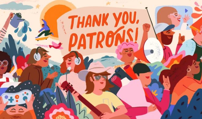 Patreon Now Counts 4 Million Patrons That Have Paid Creators $1 Billion To Date