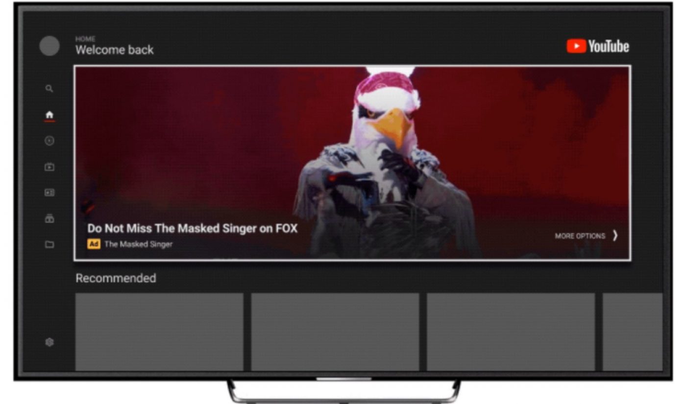 YouTube Launches Largest ‘Masthead’ Ad Format On TV Screens Globally
