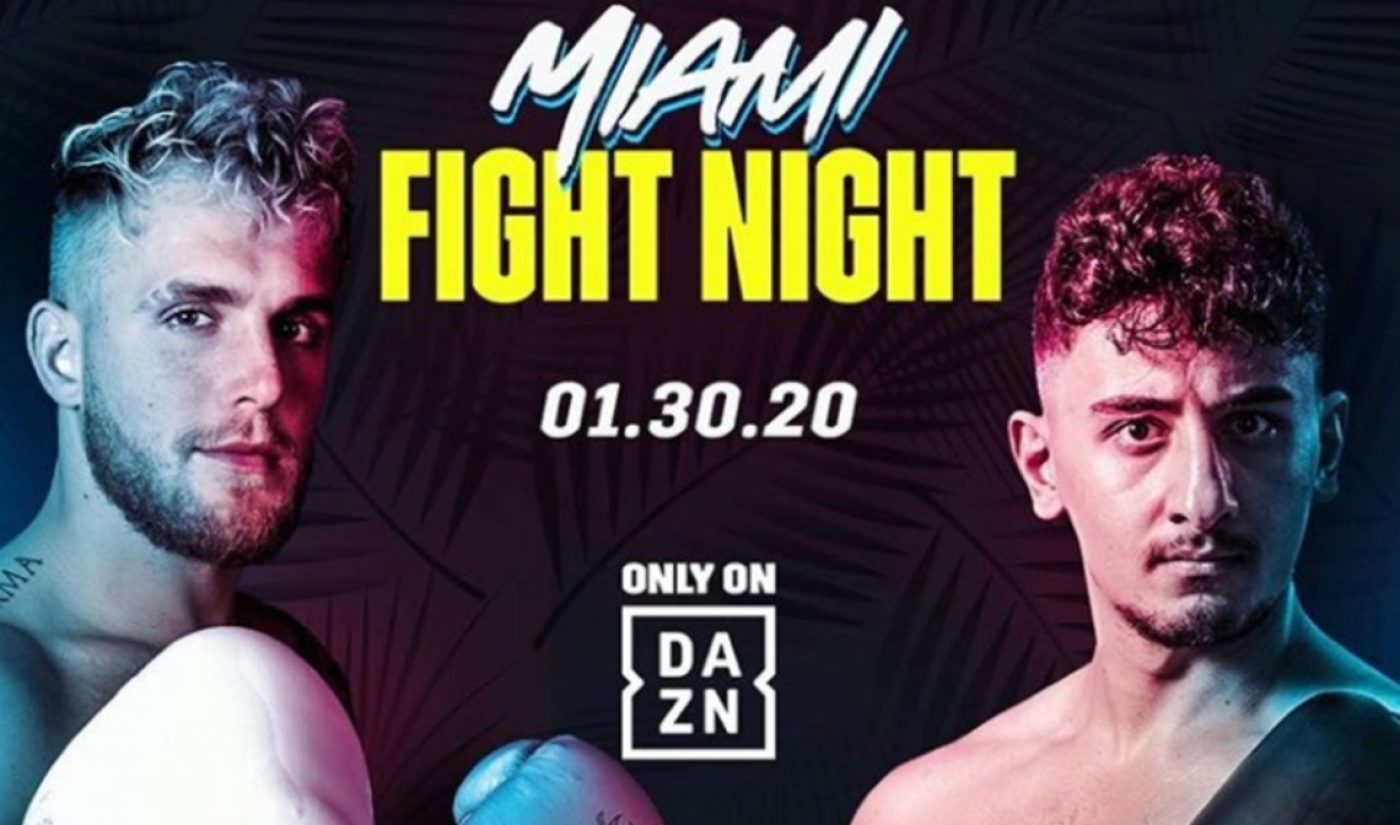 Jake Paul Sets Second Boxing Match With Gamer AnEsonGib, Streaming On DAZN From Miami