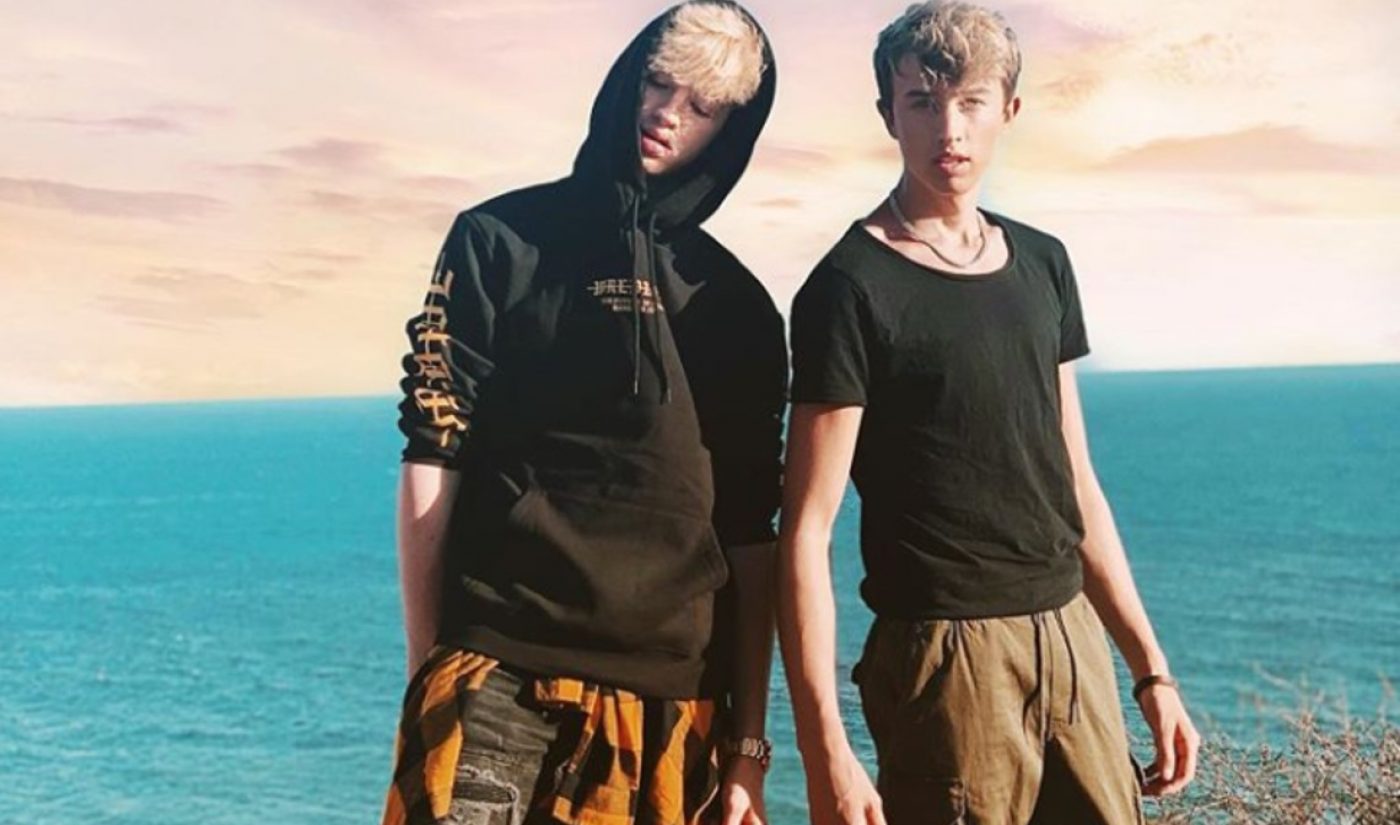 Shots Studios Signs Fraternal TikTok Superstars Cash And Maverick Baker