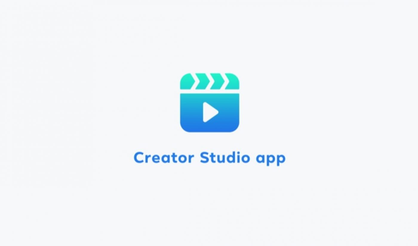  The Creator Studio and Video Manager