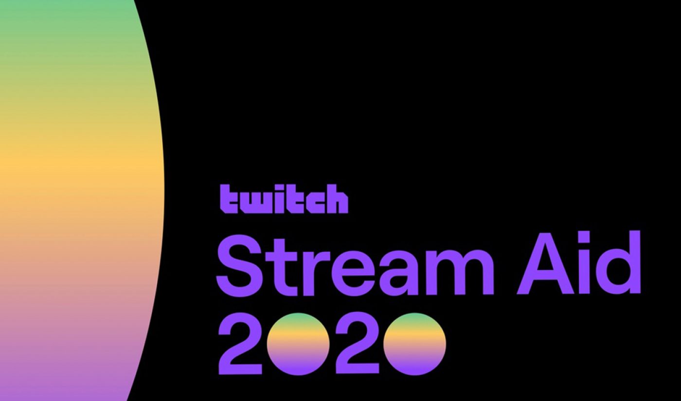 Twitch Holding Celebrity-Studded, 12-Hour Livestream March 28 To Benefit WHO