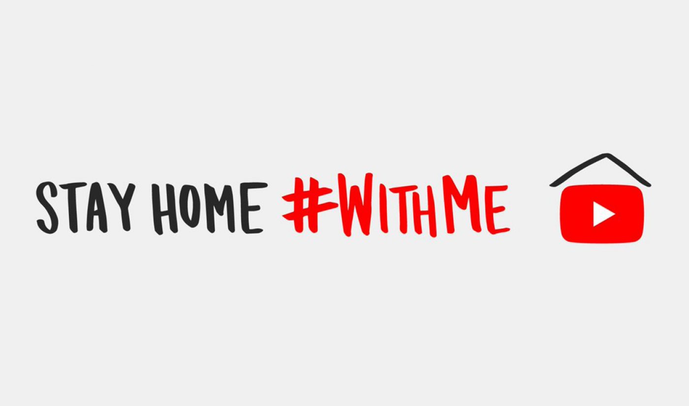 YouTube’s ‘#WithMe’ Social Distancing PSA Brings Together Emma Chamberlain, Casey Neistat, More