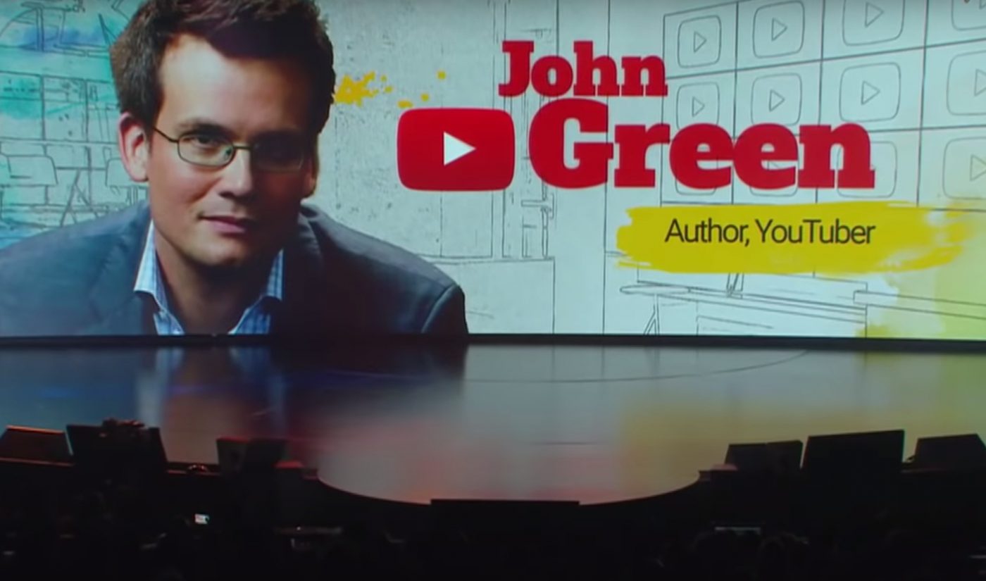 John Green’s Ominous Warning To Advertisers Is As Relevant Today As It Was 5 Years Ago