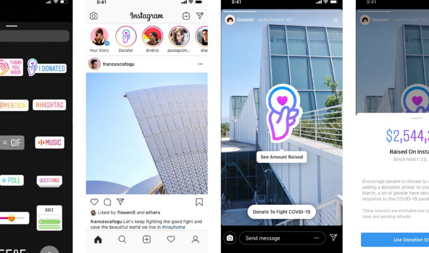 Instagram’s New Charity Tool Lets Creators Raise Funds While Livestreaming