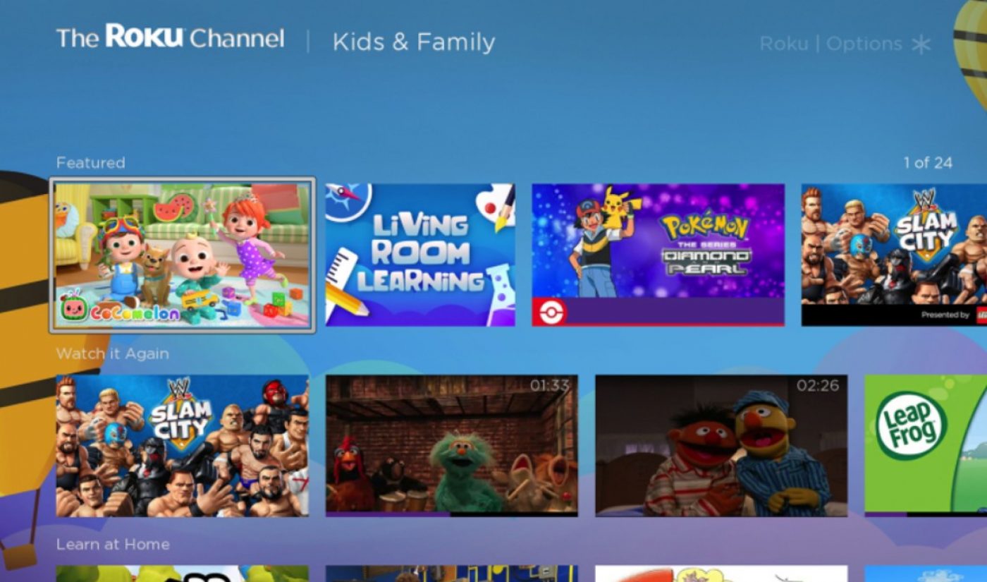 Children’s Video Goliath ‘CoComelon’ Pacts With Roku In First Off-YouTube Distribution Deal