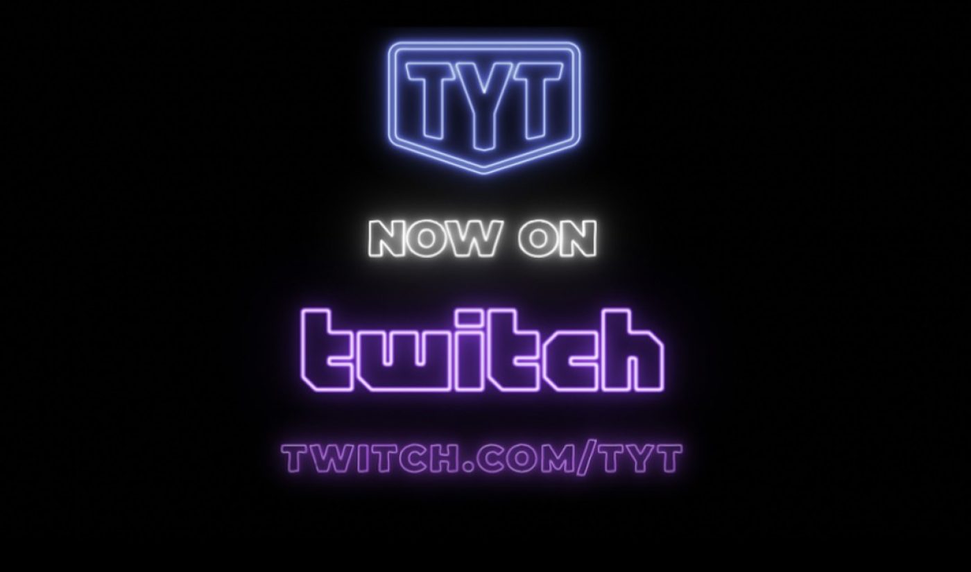 Digital News Network ‘The Young Turks’ Launches Twitch Channel
