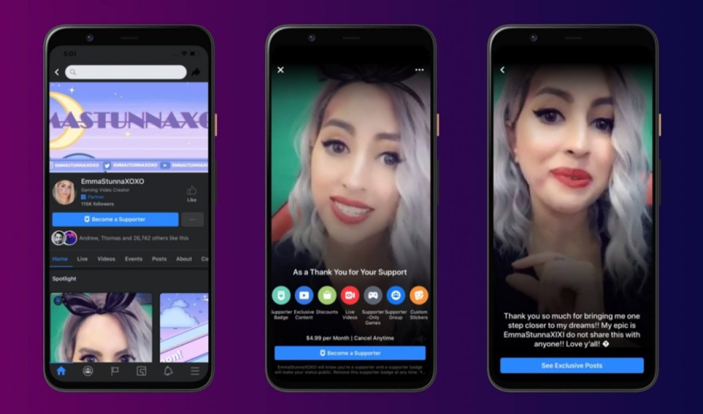 Facebook Gaming Expands Availability Of Key Monetization Tools, Readies New ‘Live Breaks’ Ad Format