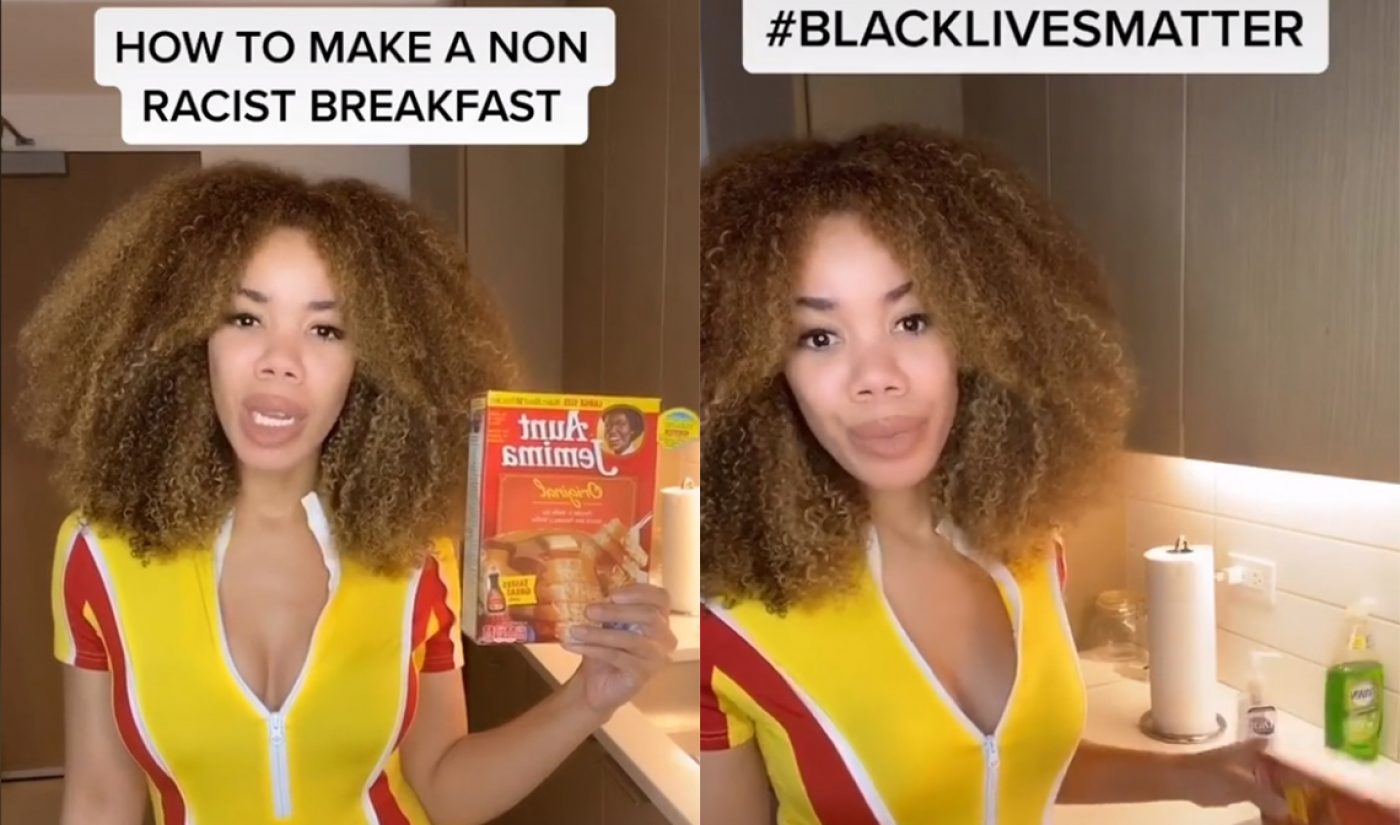 Viral TikTok Video From Black Artist Kirby Prompts Pepsi To Rebrand ‘Aunt Jemima’ Products