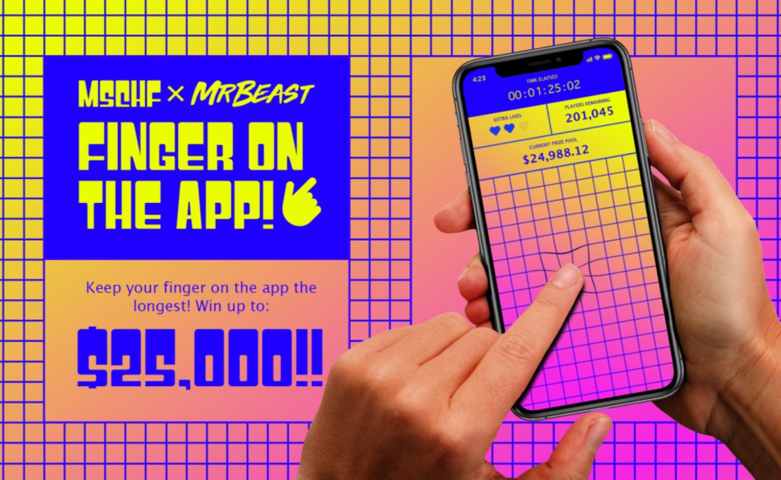MrBeast Links With Wacky Product Startup MSCHF On One-Time Mobile Game With $25,000 Prize