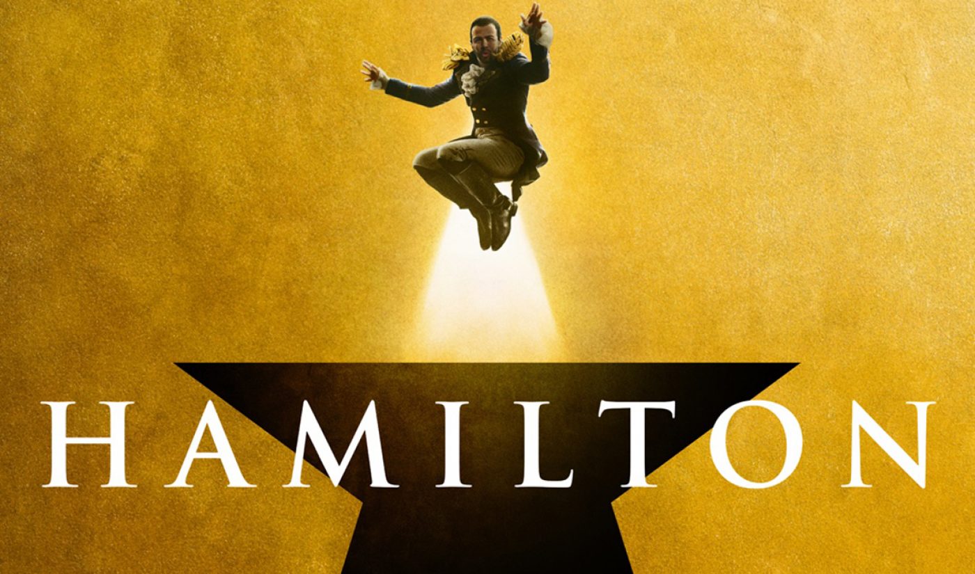 ‘Hamilton’ Film Debut Drove 72.4% Spike In U.S. Disney+ App Downloads This Weekend
