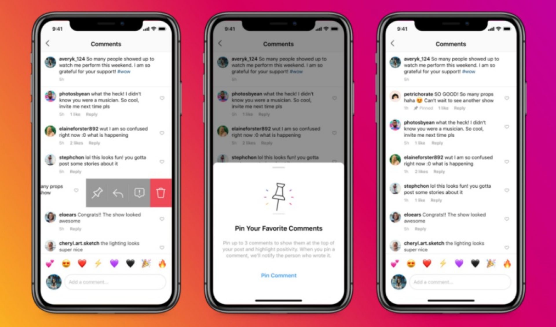 Instagram Rolls Out Ability To Pin Three Comments To The Top Of Any Thread