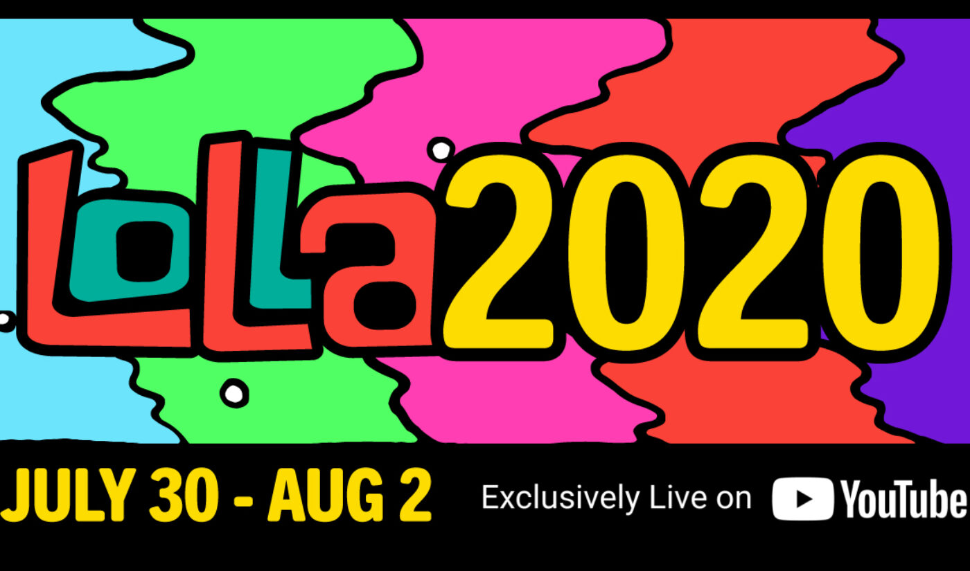 Lollapalooza Trades IRL Fest For Lolla2020, A 4-Day, YouTube-Exclusive Live Stream