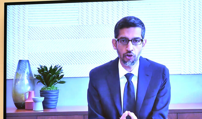 Google CEO Sundar Pichai Talks YouTube Data Privacy At Antitrust Hearing