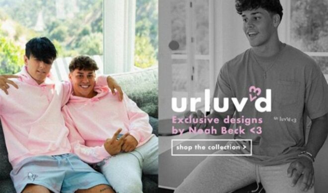 TikTok Phenom Noah Beck Wants To Spread Positivity With New Merch Brand ‘Ur Luv’d’