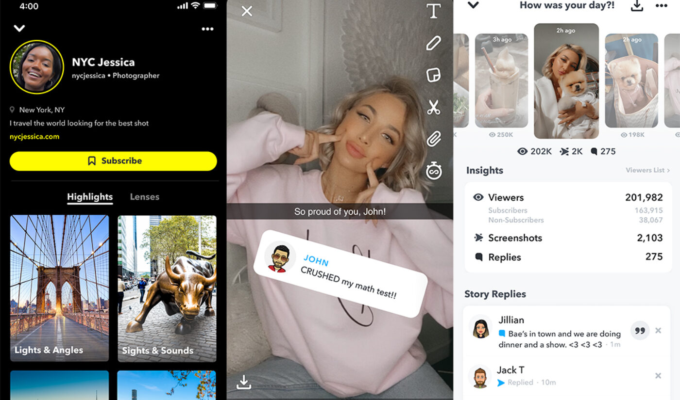 Snapchat Launches Permanent Public Profiles, Audience Analytics (Exclusive)