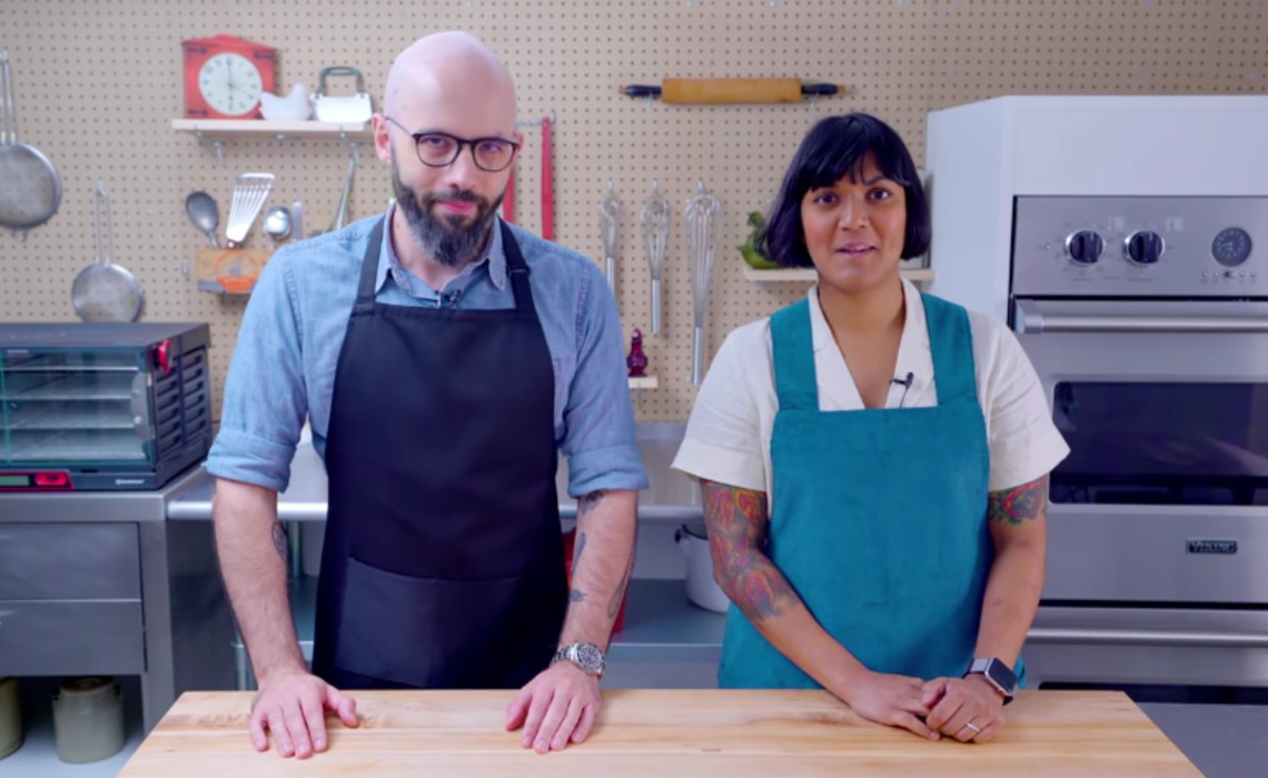 Binging With Babish Expands Media Universe Welcoming Bon Appetit S Sohla El Waylly Into The Fold Tubefilter