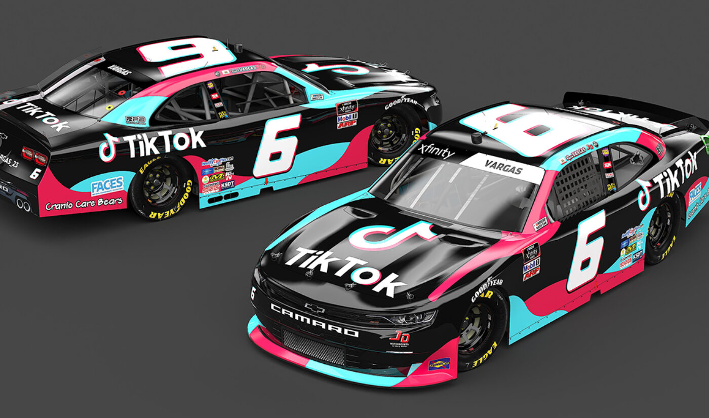 TikTok Is Now Sponsoring A NASCAR Driver