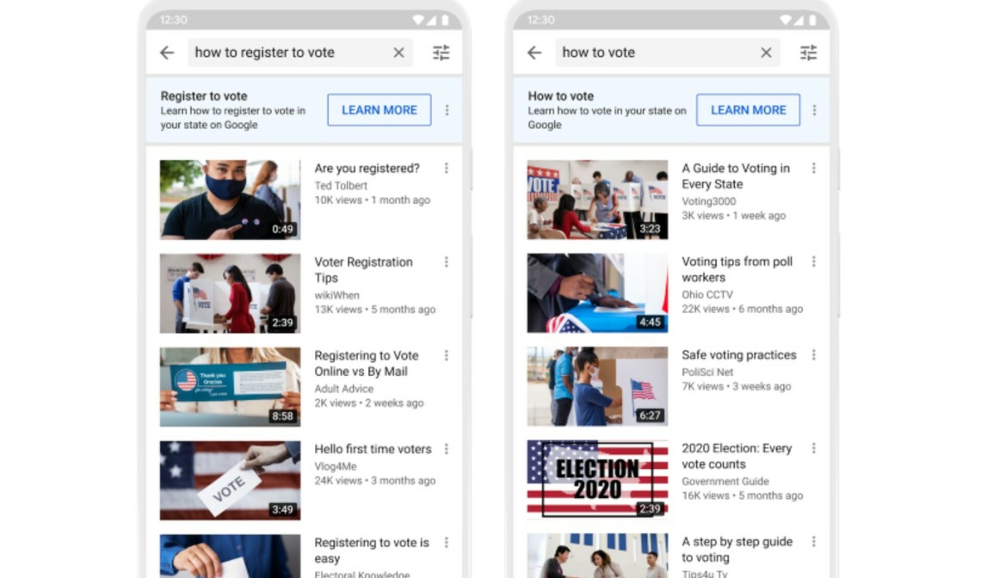 YouTube Unveils New Tools To Thwart Misinformation About Mail-In Voting