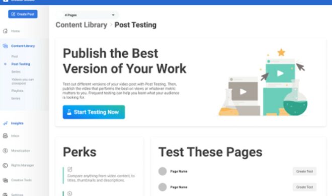 Facebook Unveils Free Tool Enabling Creators To Test Video Post Performance Before Publishing