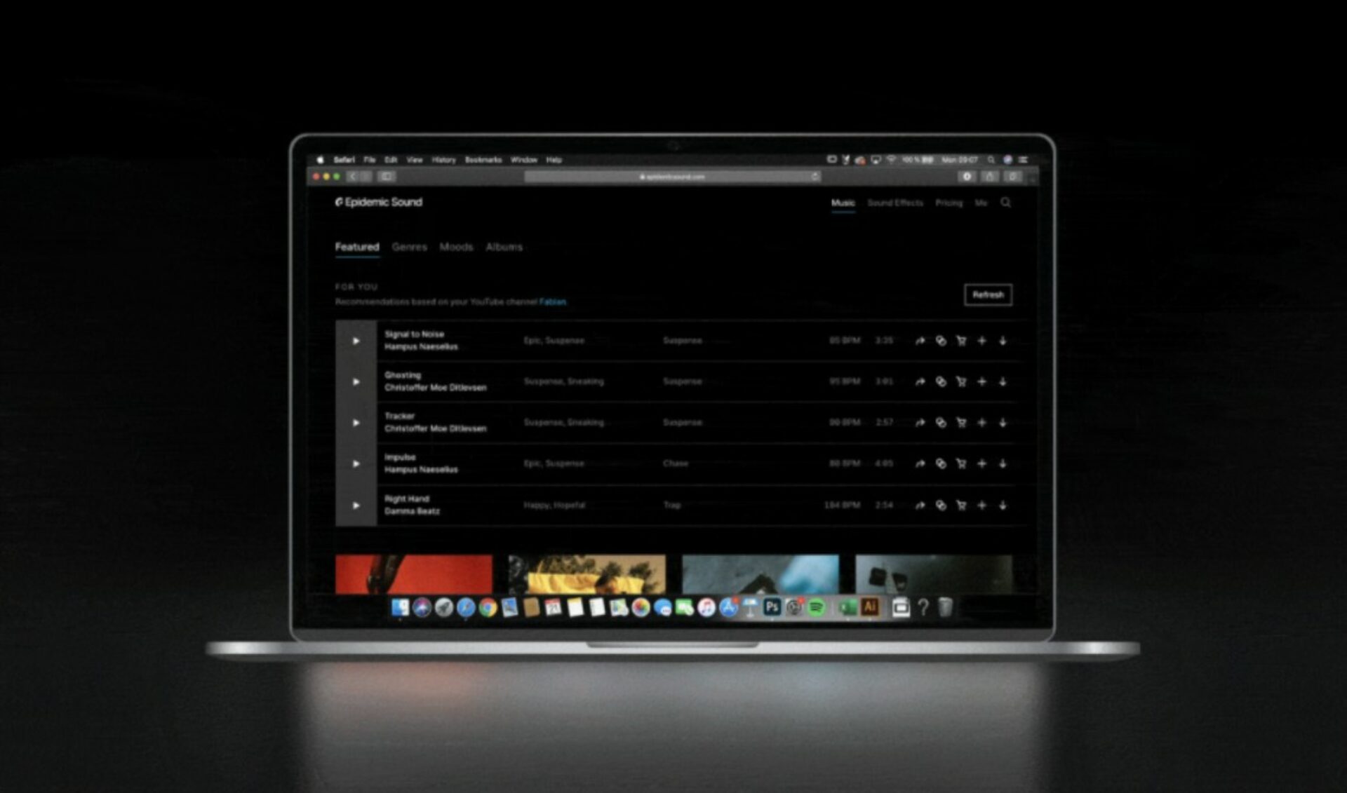 YouTube Soundtracking Service Epidemic Sound Launches ‘Music Recommender’ Tool For Creators