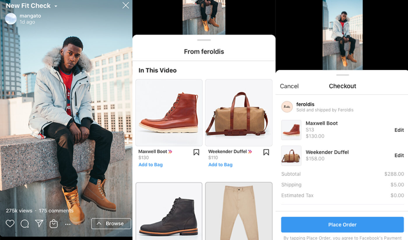 Instagram Expands Shoppable Ads To IGTV—And, Later This Year, To TikTok Competitor Reels