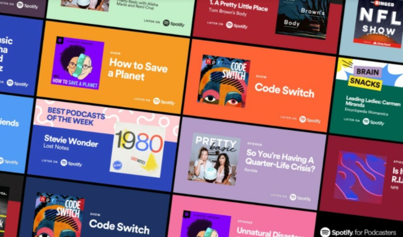 Spotify Will Now Enable Podcasters To Generate Shareable ‘Promo Cards’ For Social Media