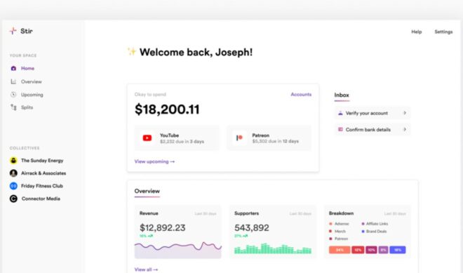 Creator-Focused Startup ‘Stir’ Raises $4 Million From Casey Neistat, YouTube Co-Founder Chad Hurley, Others