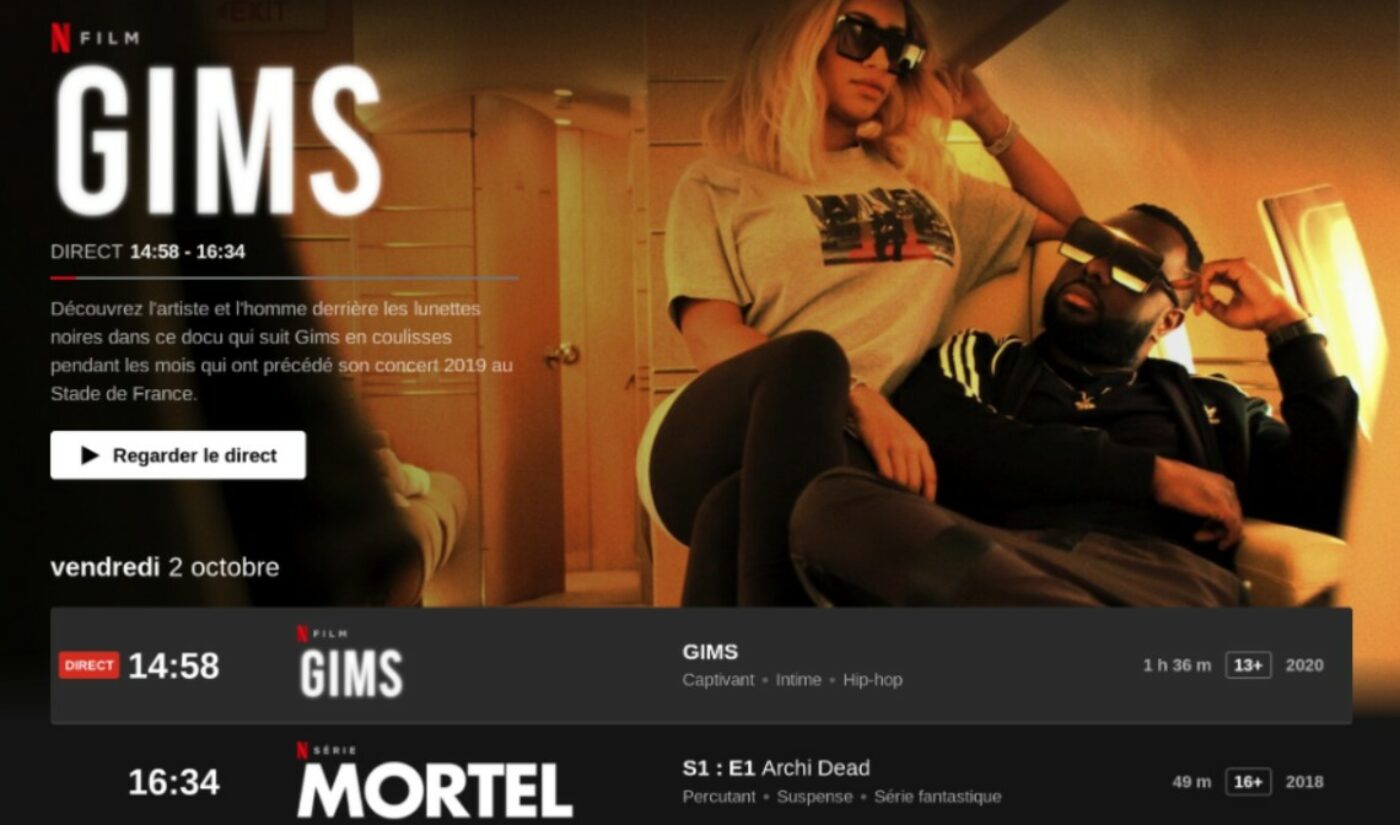 Netflix Testing Pre-Programmed, Linear TV-Style Channel Called ‘Direct’ In France