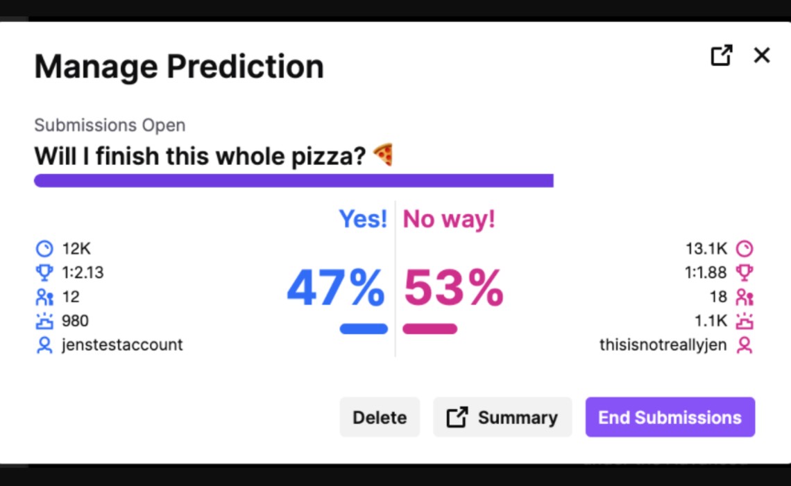 Twitch Launches 'Predictions' Feature, Enabling Viewers To Bet On In