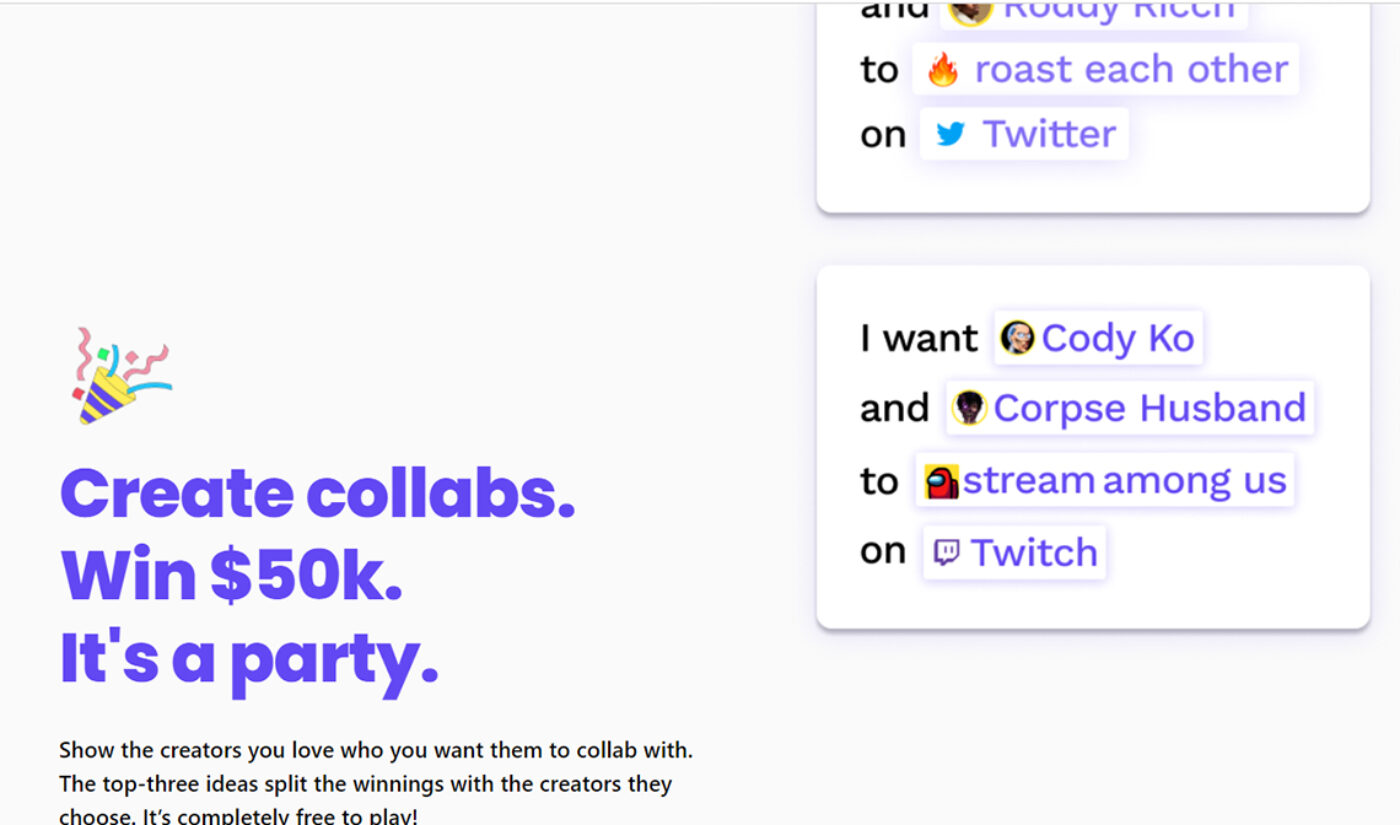 Stir’s Latest Drop Lets Fans Design Their Dream Creator Collabs–And Will Award $25,000 To The Top Suggestion