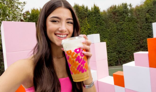 Charli D’Amelio Builds On Dunkin’ Donuts Alliance With Second Signature Coffee Drink