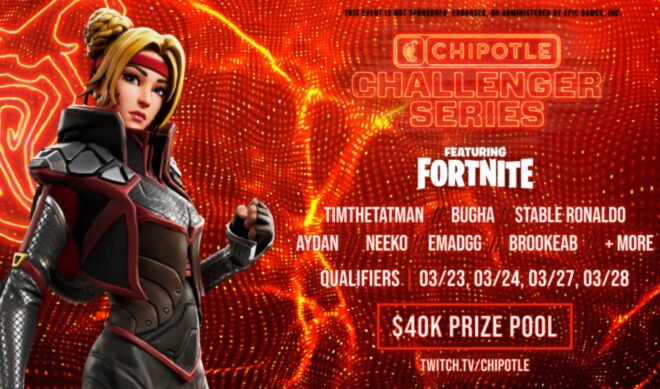 Chipotle Launches Third Annual ‘Challenger Series’ Fortnite Tournament With TimTheTatMan, BrookeAB, More
