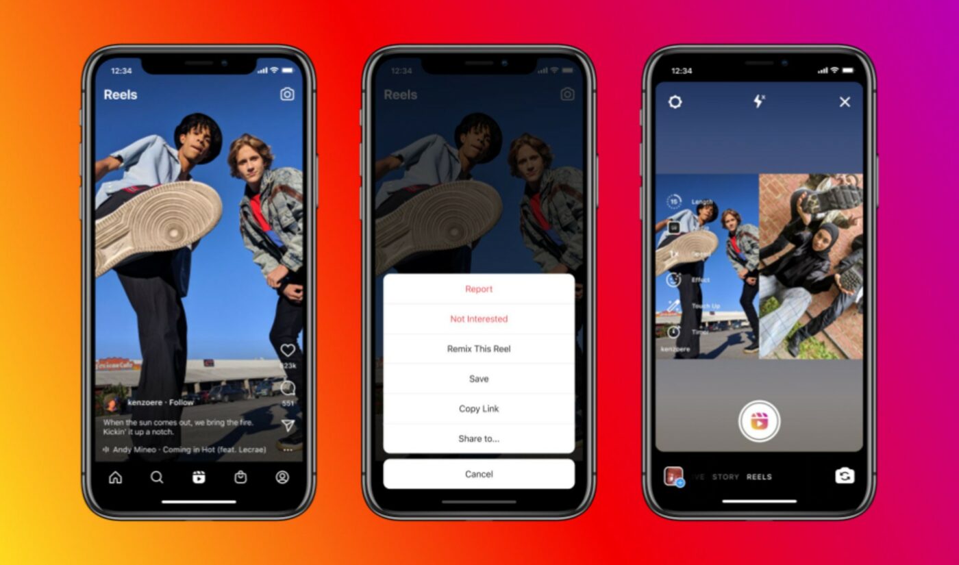 Instagram Launches TikTok Duet Copycat Feature Called ‘Remix’