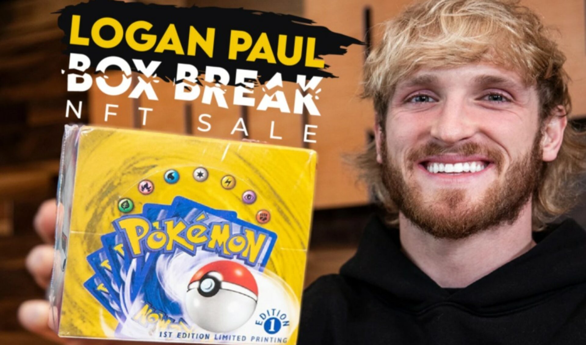 Logan Paul Unboxes $2 Million Worth Of Pokemon Cards, Sells $880,000 In Accompanying NFTs